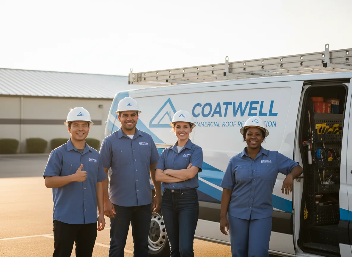 Commercial roof coating company in Manvel, TX